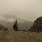 005 Scott ist mit schwerer Ladung am Berg etwas hinterher