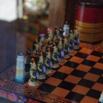 010 etwas geschmackloses Schachspiel - wenn man bedenkt wie die Indianer hier behandelt wurden